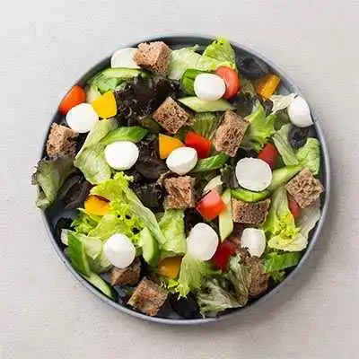 Panzanella Salad With Bocconcini Cheese